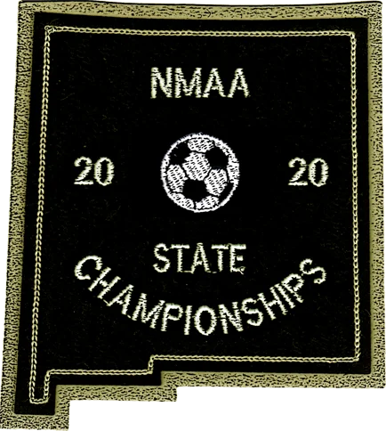 2020 NMAA State Championship Soccer Patch