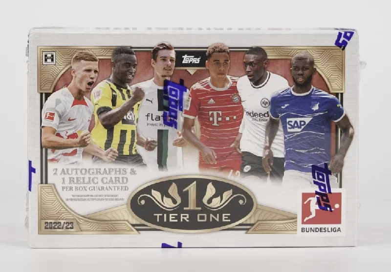 2022-23 Topps Tier One Bundesliga Soccer Hobby