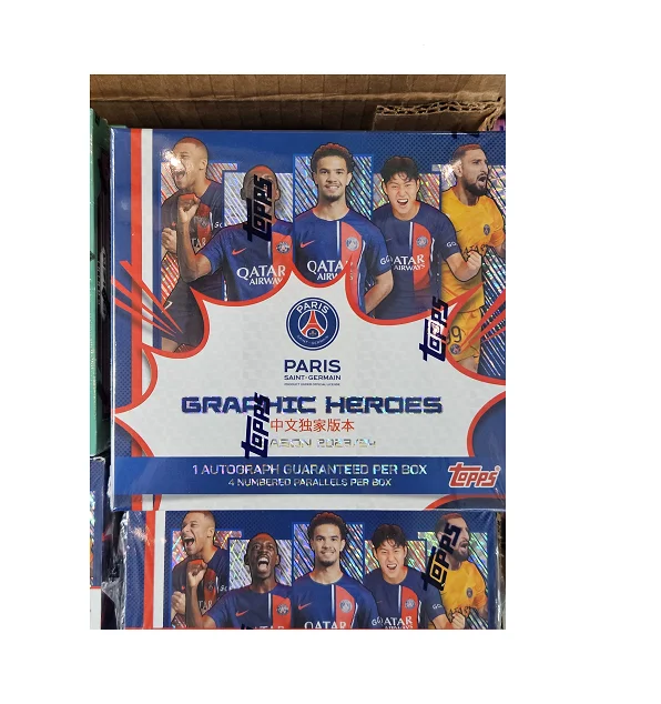 2023-24 Topps PSG Graphic Heroes Hobby Box (Chinese Version)