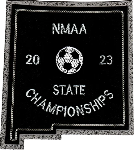 2023 NMAA State Championship Soccer Patch