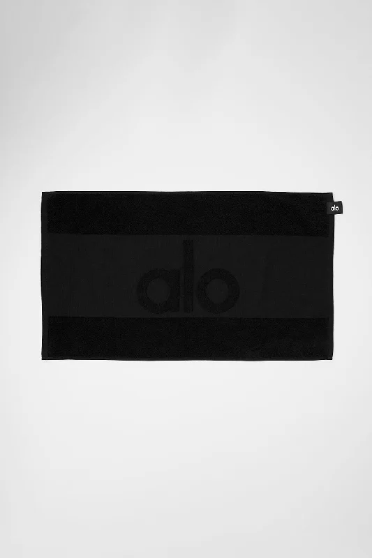 Keep It Cool Gym Towel - Black