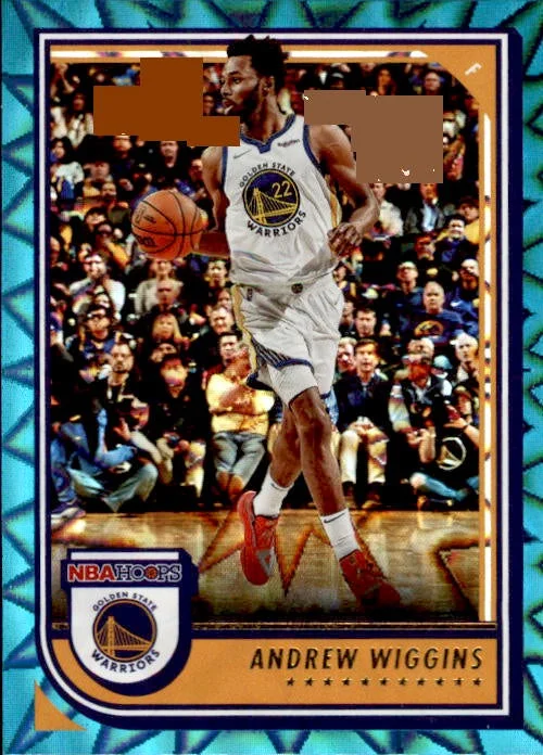 Andrew Wiggins, Teal Explosion, 2022-23 Panini Hoops Basketball NBA