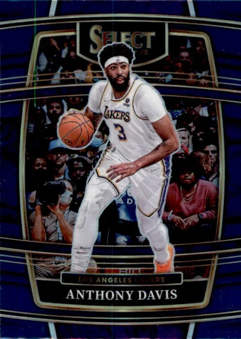 Anthony Davis, Concourse Prizm, 2021-22 Panini Select Basketball NBA