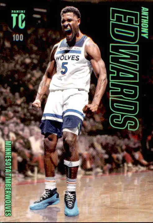 Anthony Edwards, #100, 2024 Panini Top Class Basketball NBA