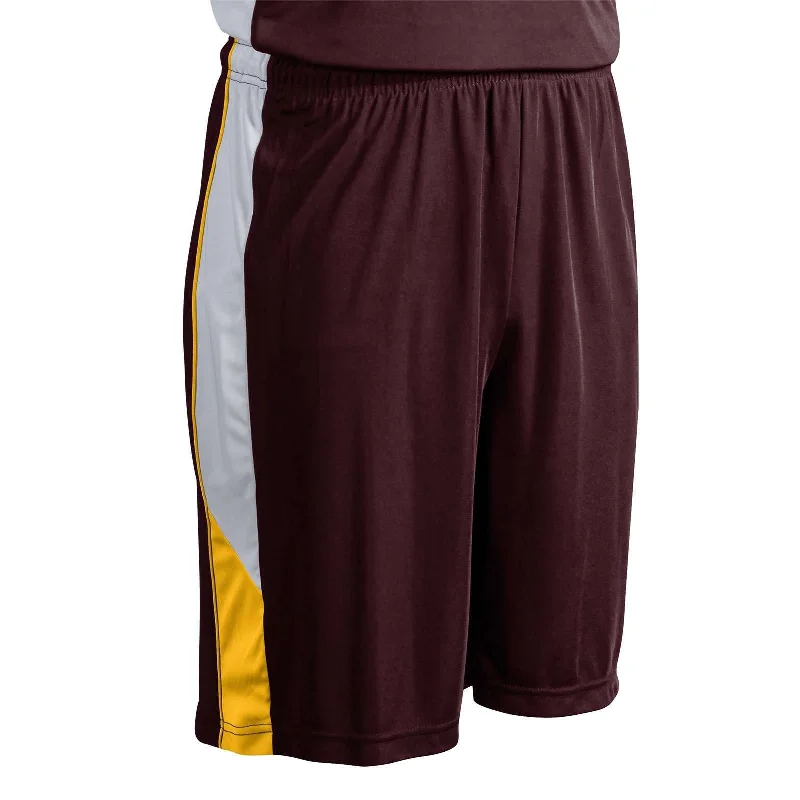 Maroon/Gold/White