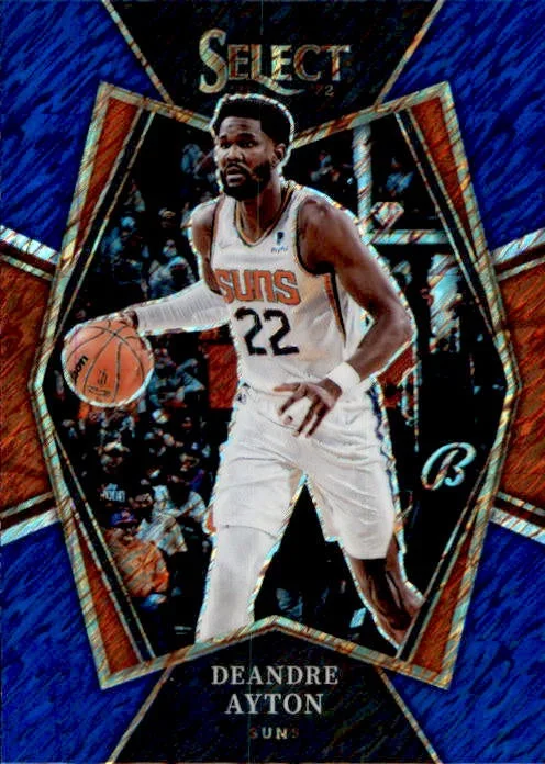 Deandre Ayton, Premier Level Shimmer Prizm, 2021-22 Panini Select Basketball NBA