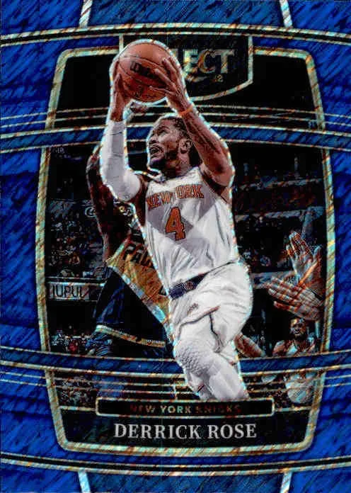 Derrick Rose, Concourse Shimmer Prizm, 2021-22 Panini Select Basketball NBA