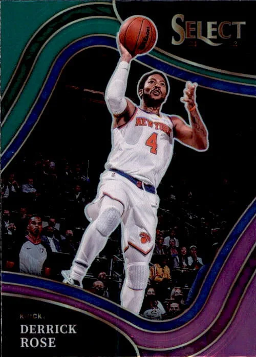 Derrick Rose, Courtside Prizm, 2021-22 Panini Select Basketball NBA