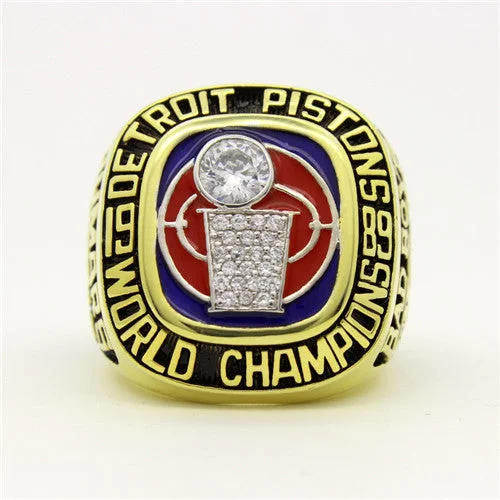 Detroit Pistons 1989 NBA Finals National Basketball World Championship Ring