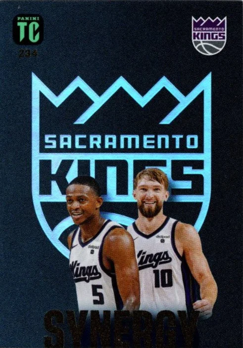 Fox, Sabonis, Sacramento Kings, Synergy, #234, 2024 Panini Top Class Basketball NBA