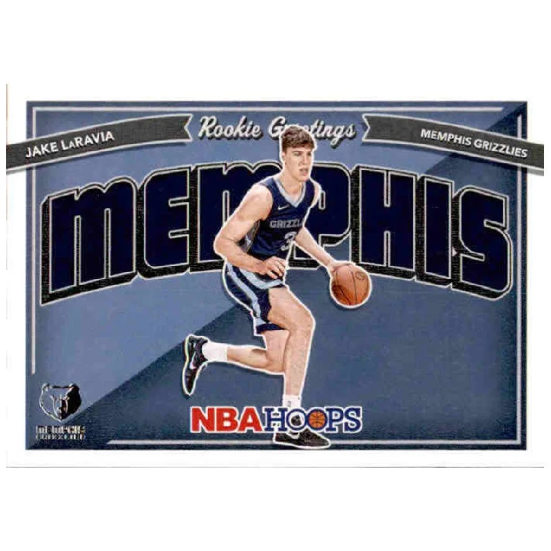 Jake LaRavia, Rookie Greetings, 2022-23 Panini Hoops Basketball NBA