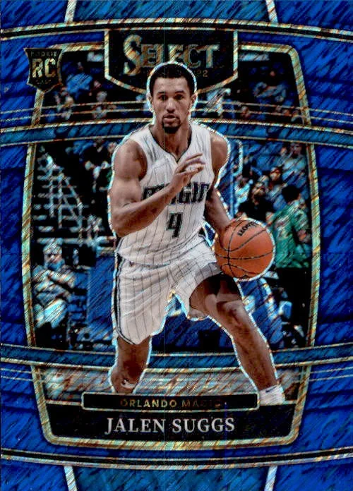 Jalen Suggs, RC, Concourse Shimmer Prizm, 2021-22 Panini Select Basketball NBA