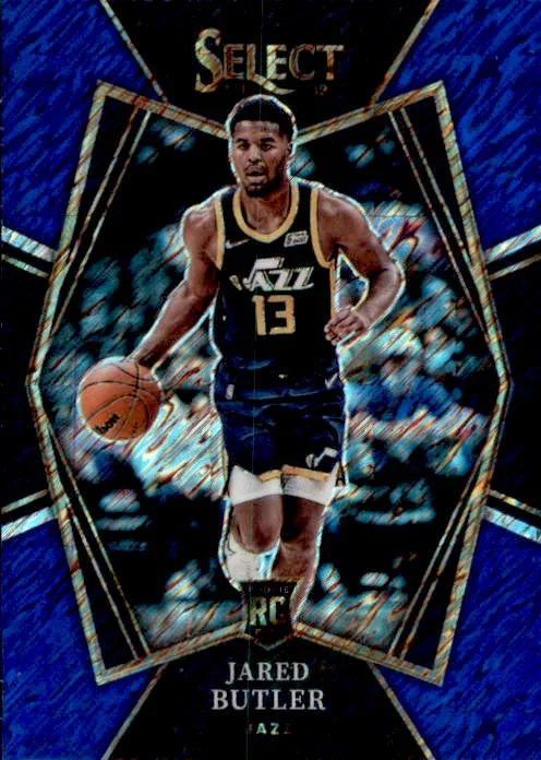 Jared Butler, RC, Premier Level Shimmer Prizm, 2021-22 Panini Select Basketball NBA