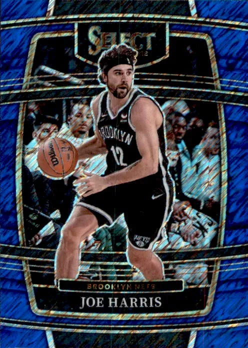 Joe Harris, Concourse Shimmer Prizm, 2021-22 Panini Select Basketball NBA