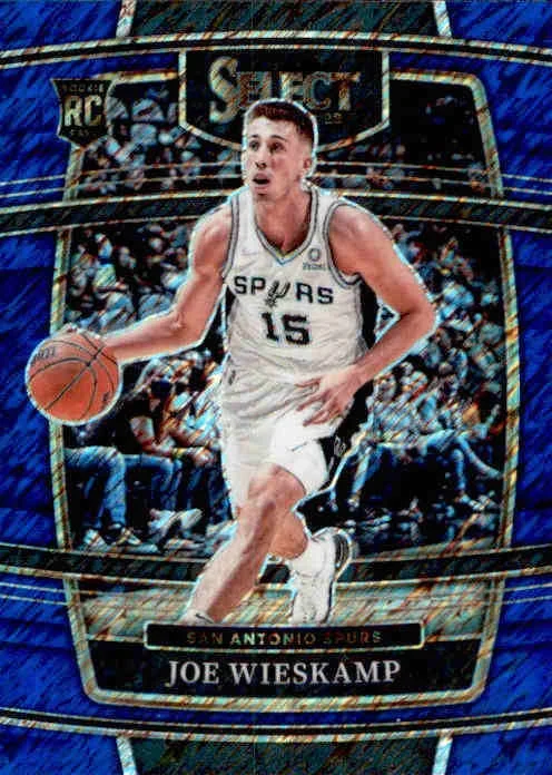 Joe Wieskamp, Concourse Shimmer Prizm, 2021-22 Panini Select Basketball NBA