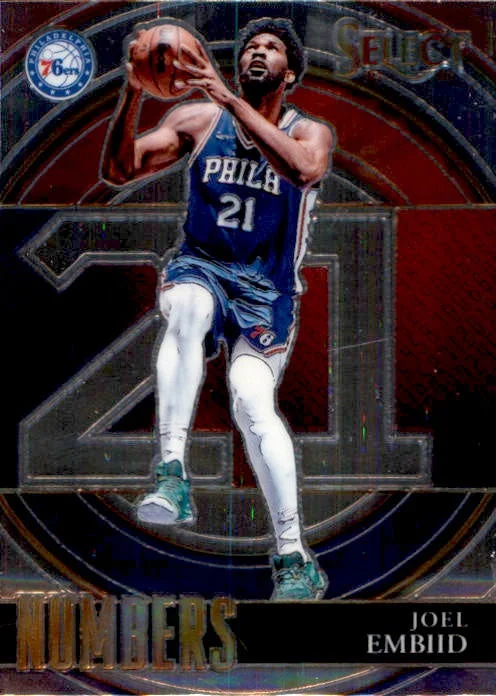 Joel Embiid, Numbers, 2021-22 Panini Select Basketball NBA