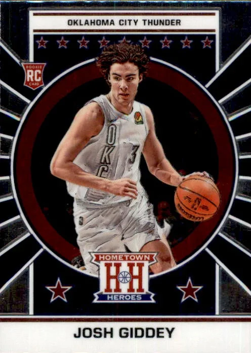 Josh Giddey, RC, Home Town Heroes, 2021-22 Panini Chronicles Basketball NBA