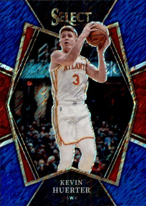 Kevin Huerter, Premier Level Shimmer Prizm, 2021-22 Panini Select Basketball NBA