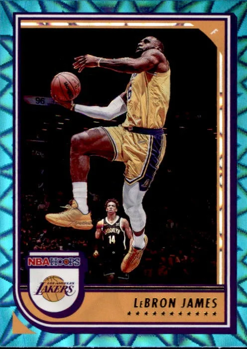 Lebron James, Teal Explosion, 2022-23 Panini Hoops Basketball NBA