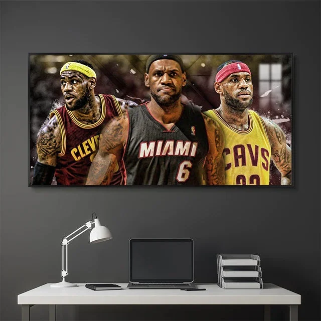 LeBron James Wall Art