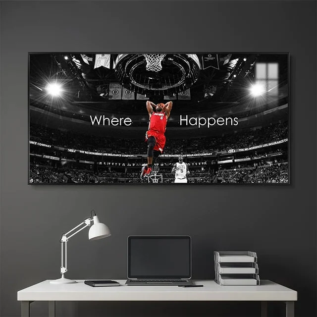 LeBron James Wall Art