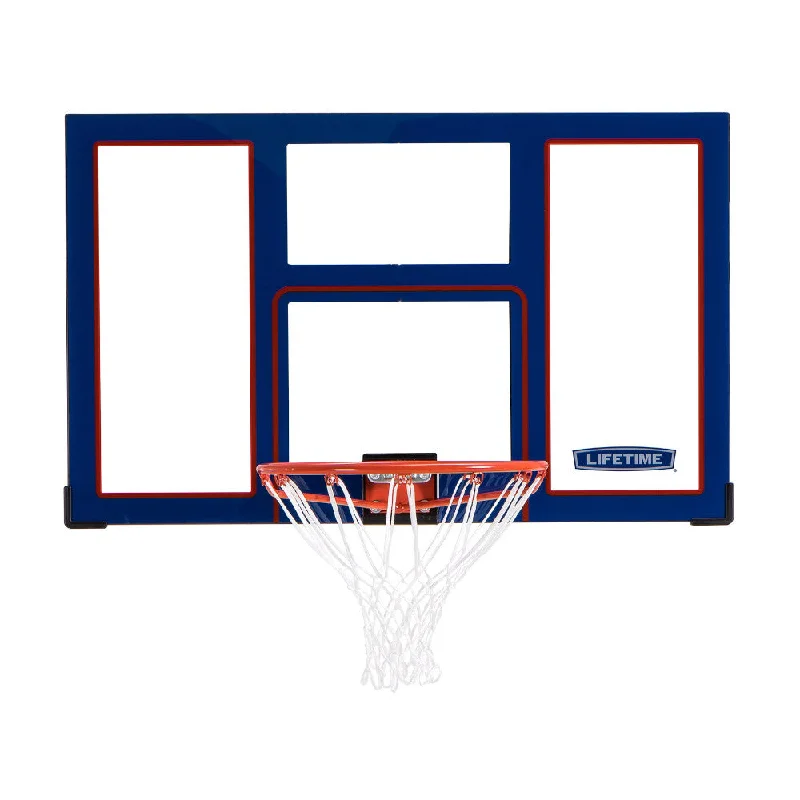 Lifetime Backboard Slam-It 48 Backboard and Rim Combo Basketball Set