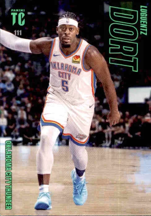 Luguentz Dort, #111, 2024 Panini Top Class Basketball NBA