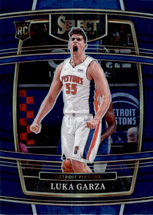 Luka Garza, RC, Concourse Prizm, 2021-22 Panini Select Basketball NBA