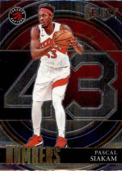 Pascal Siakam, Numbers, 2021-22 Panini Select Basketball NBA