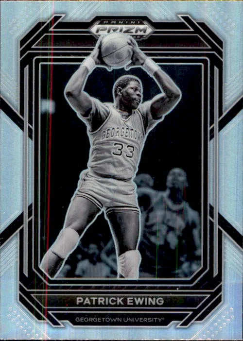 Patrick Ewing, Silver Prizm, 2023 Panini Prizm Draft Picks Basketball NBA