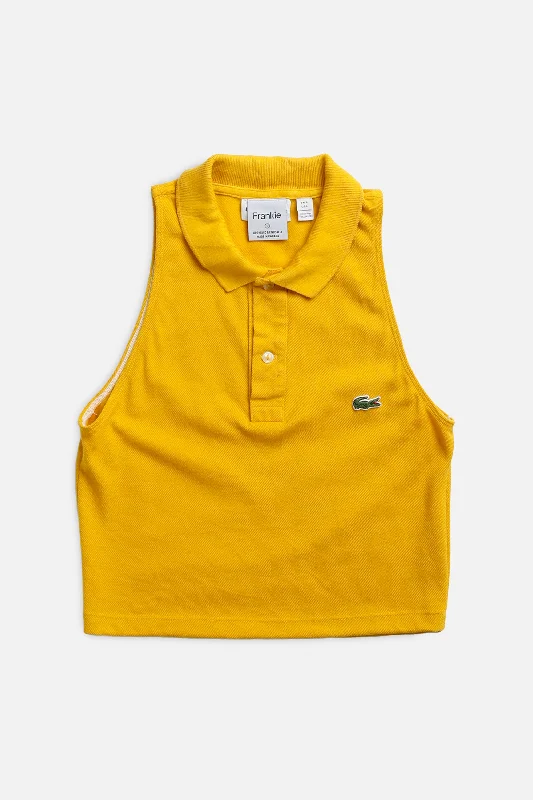 Rework Lacoste Collared Tank - L