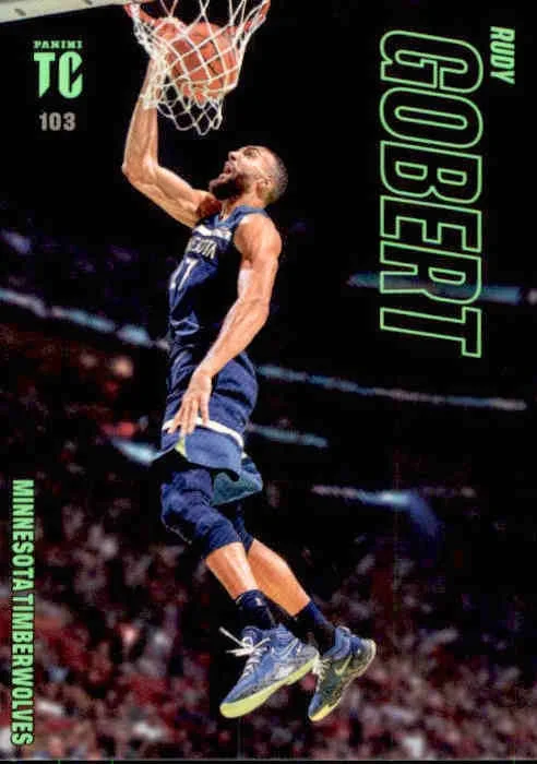 Rudy Gobert, #103, 2024 Panini Top Class Basketball NBA