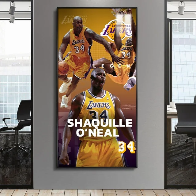 Shaquille O'Neal Wall Art