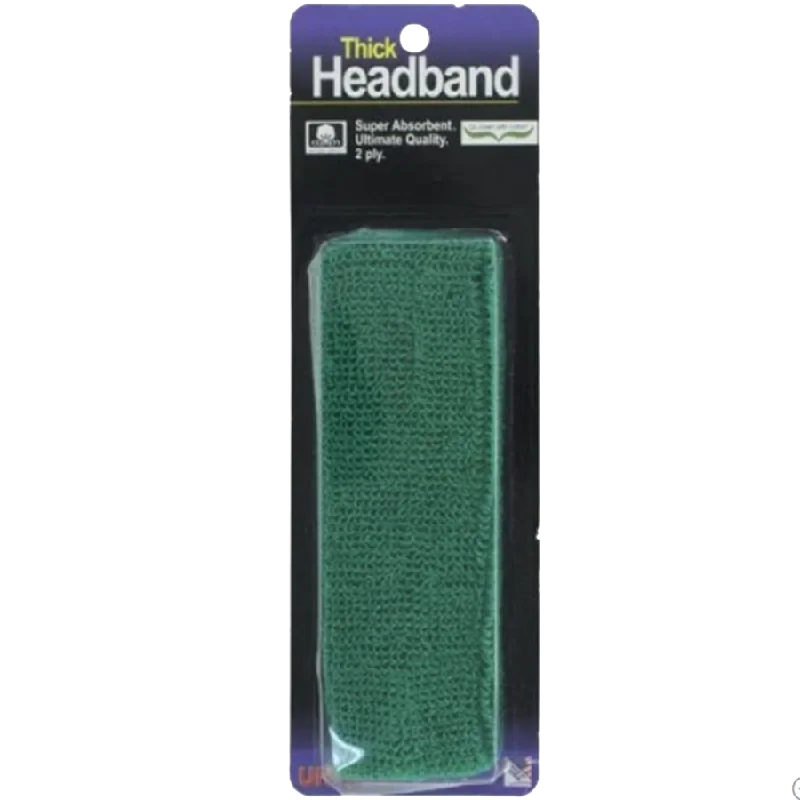 Thick 2-Ply Headband - Green