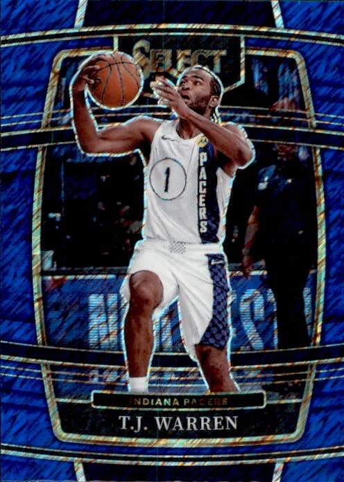 TJ Warren, Concourse Shimmer Prizm, 2021-22 Panini Select Basketball NBA