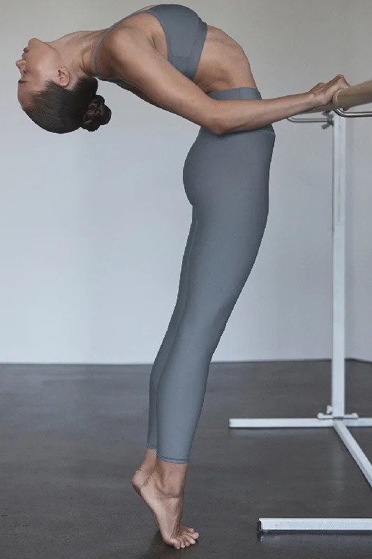 7/8 High-Waist Airlift Legging - Steel Grey