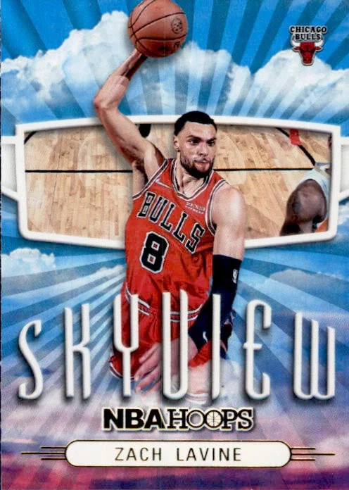 Zach Lavine, Skyview, Holofoil, 2022-23 Panini Hoops Basketball NBA