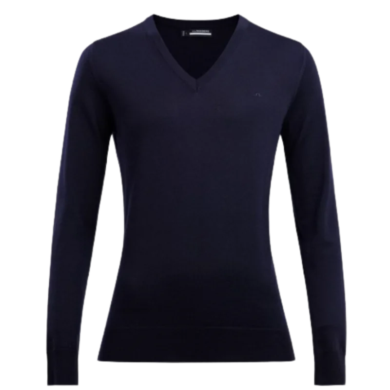 JL Golf Amaya V-Neck Sweater - Navy