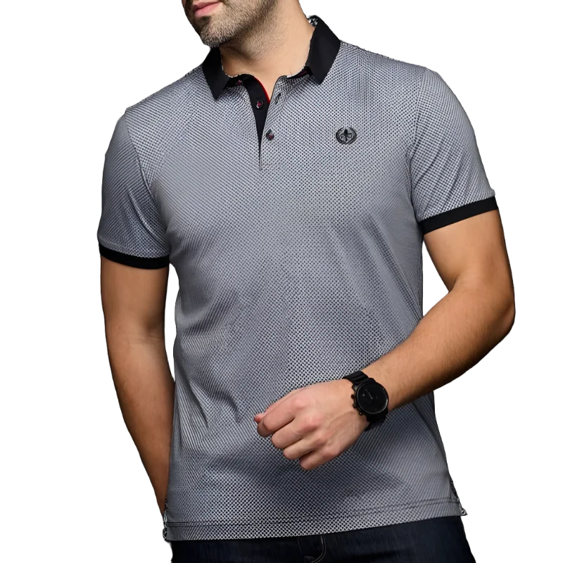 Au Noir Men's Lindell Polo - Black