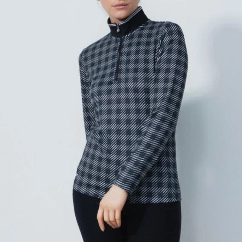 Daily Sports Barrie L/S Mock - Black Check