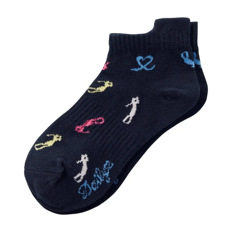 Daily Sports Chatty Socks - Navy