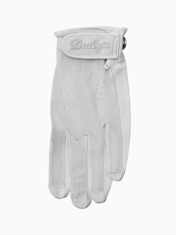 Daily Sports Sun Glove - White