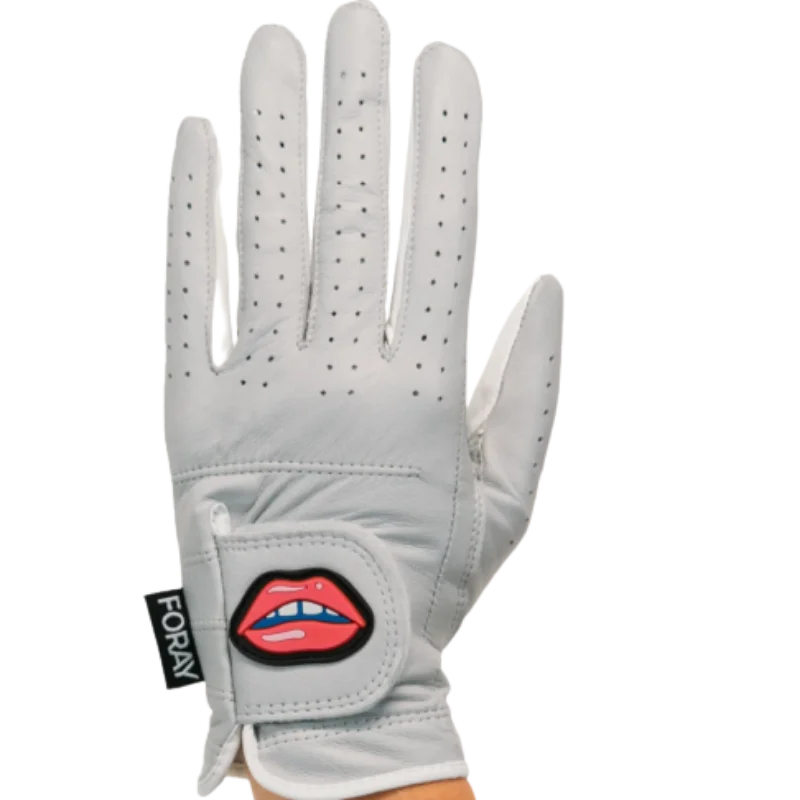 Foray Golf Glove Asher Lips - Grey