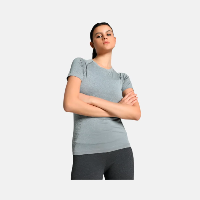 Puma Seamless Women's Training T-shirt -Cool Dark Gray