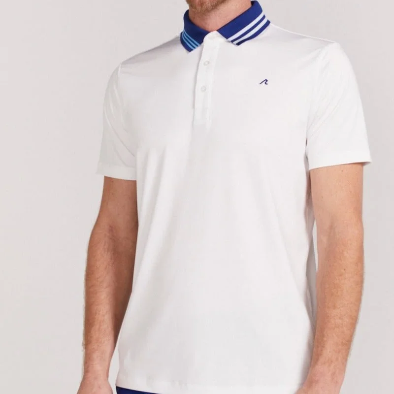 Redvanly Men's Harley Polo - White