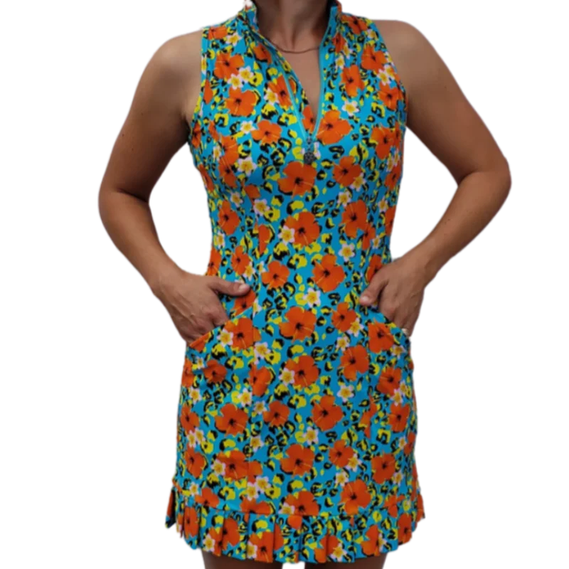 Tzu Tzu Shiloh Dress - Tropicana